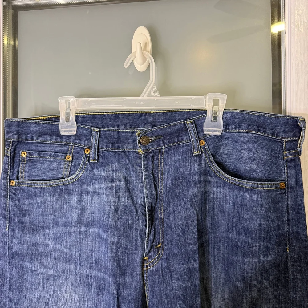 Men's Levi's Blue Straight Jeans Waist 40